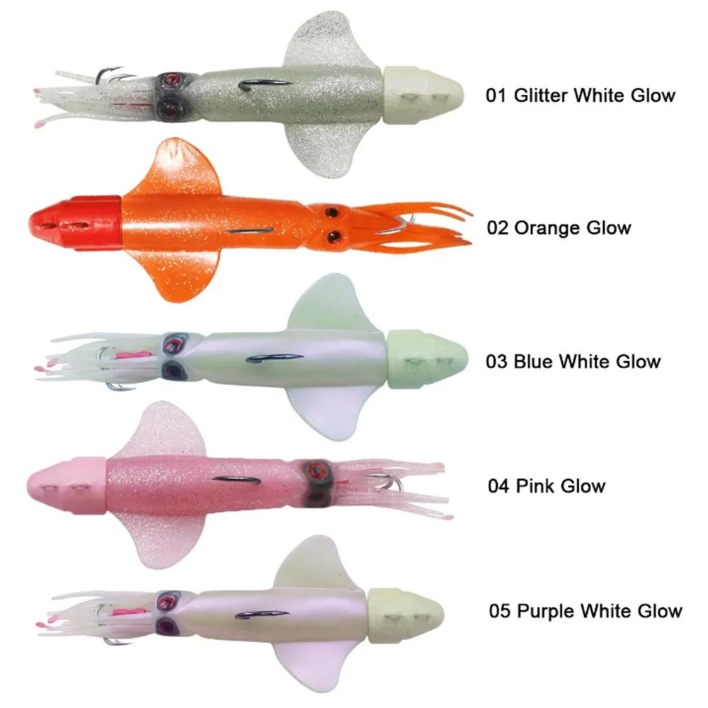 Pandora Balıkçılık Squid X Calamary 170gr CLM Silikon Kalamar