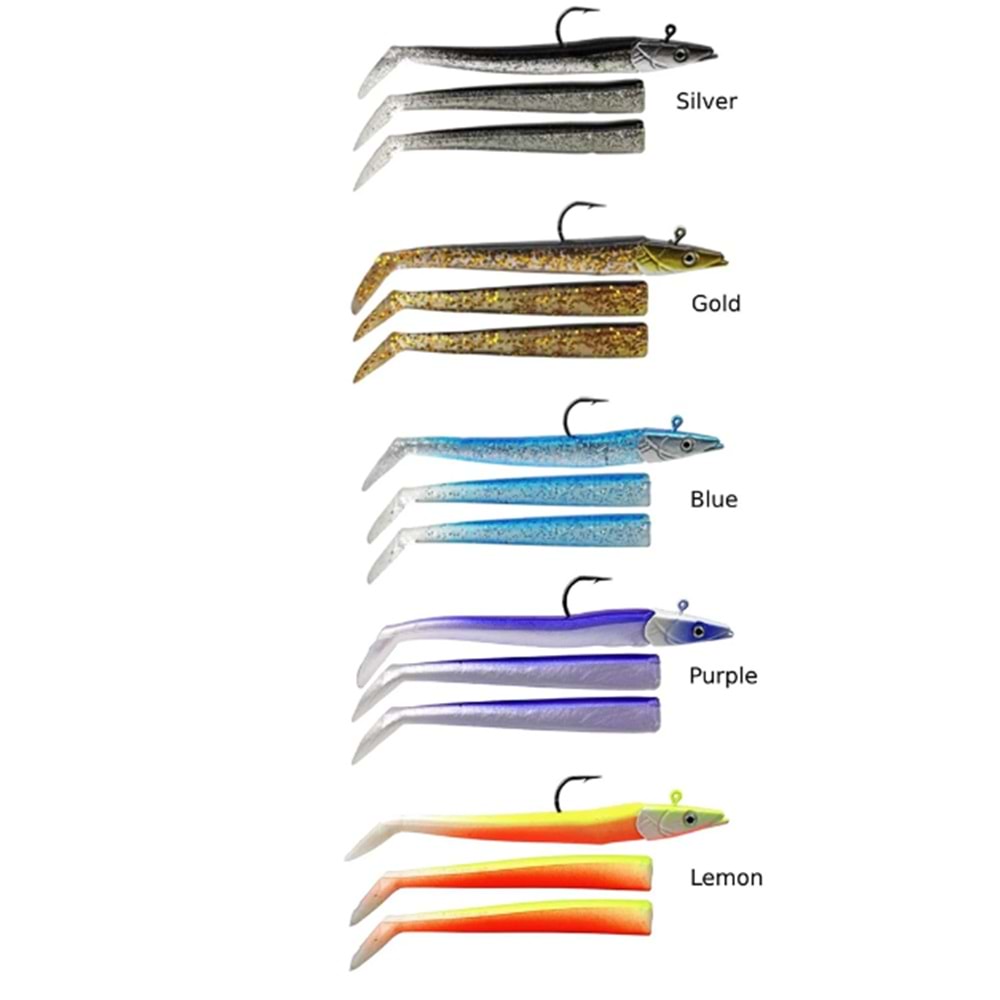 Sea Horse Sandeel Soft Lure 10 Cm 14 Gr Silikon Yem