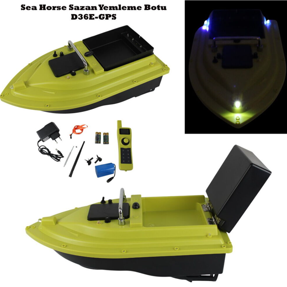Sea Horse Sazan Yemleme Botu D36E-GPS