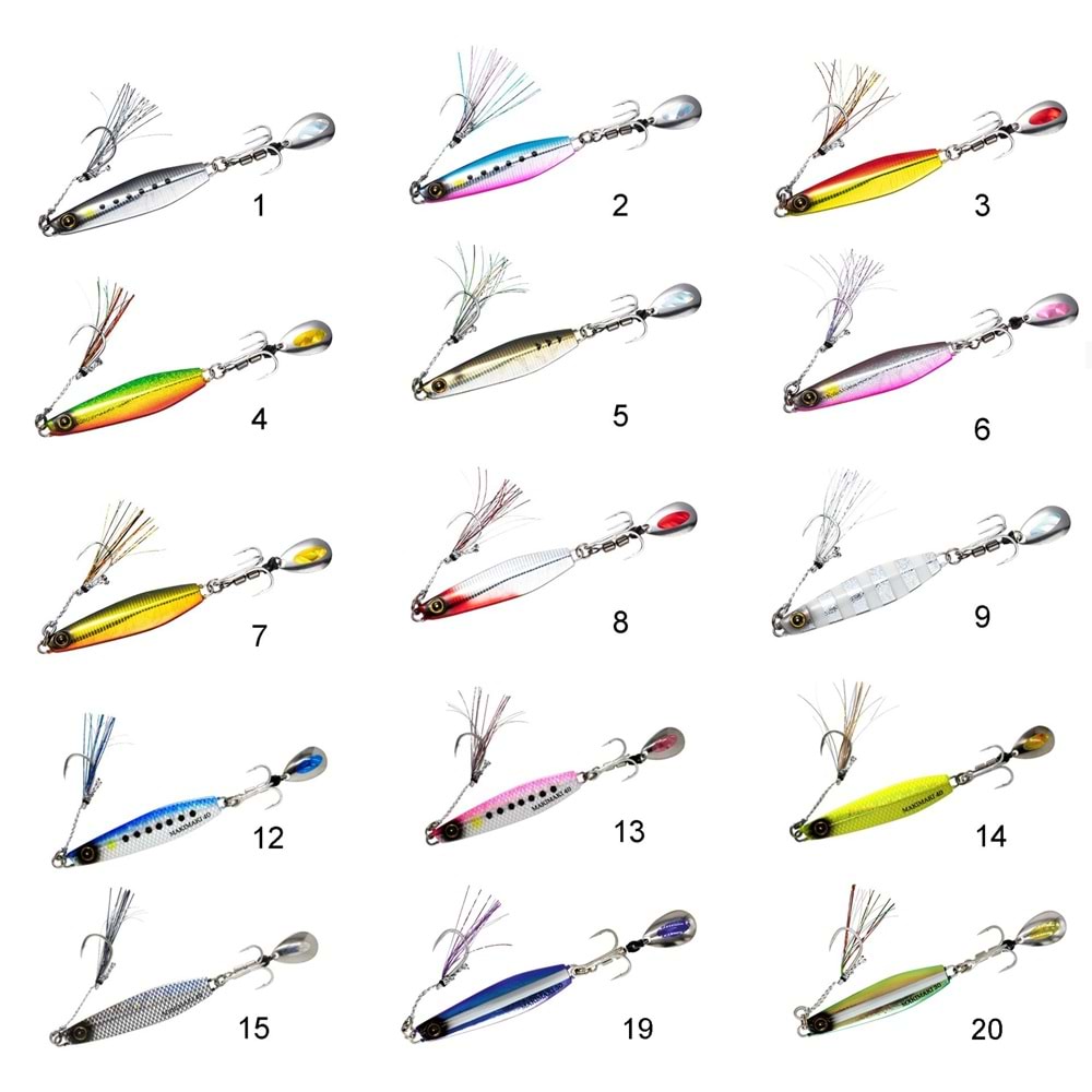 Hayabusa FS417 Jack Eye Maki Maki 30gr Light Jig Suni Yem