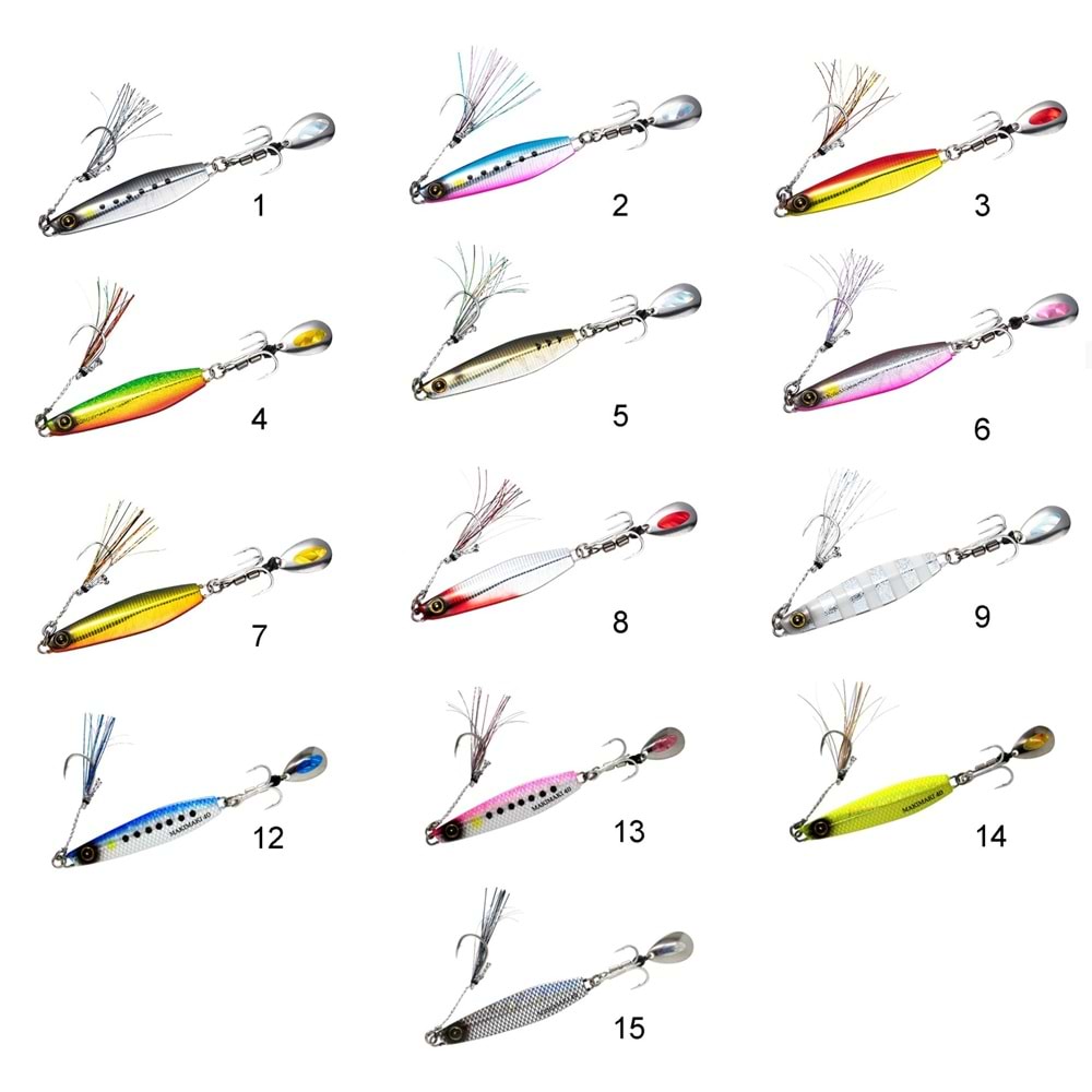 Hayabusa FS 417 Jack Eye Maki Maki 40gr Light Jig Suni Yem