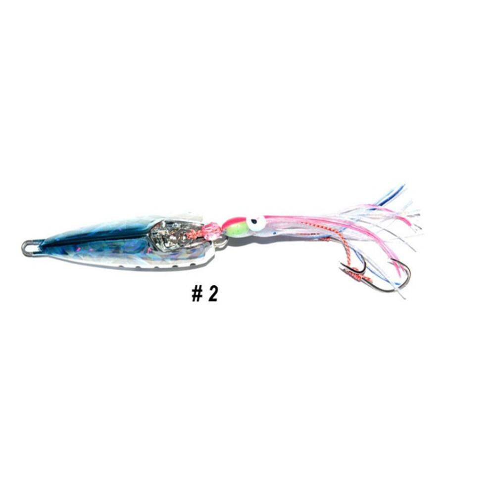 Hayabusa FS 422 Kick Bottom 80gr İnchiku Shore Jig Suni Yem - 2