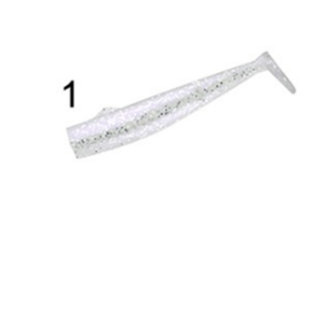 Hayabusa FS 444 Frilly Shad Silikon Yedek Shore Jig Suni Yem - 1