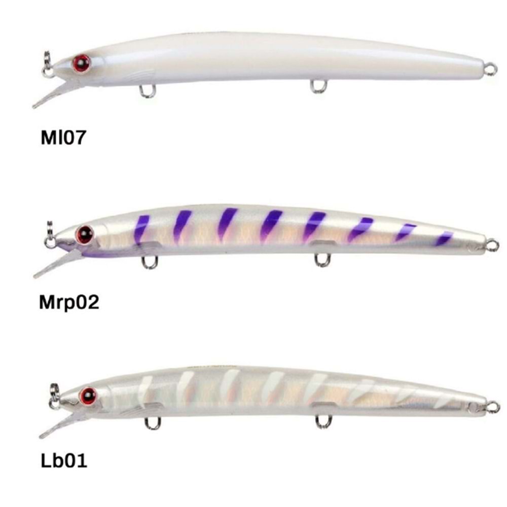 Sea Horse Crystal Slim 130mm 15,5gr Maket Yemler
