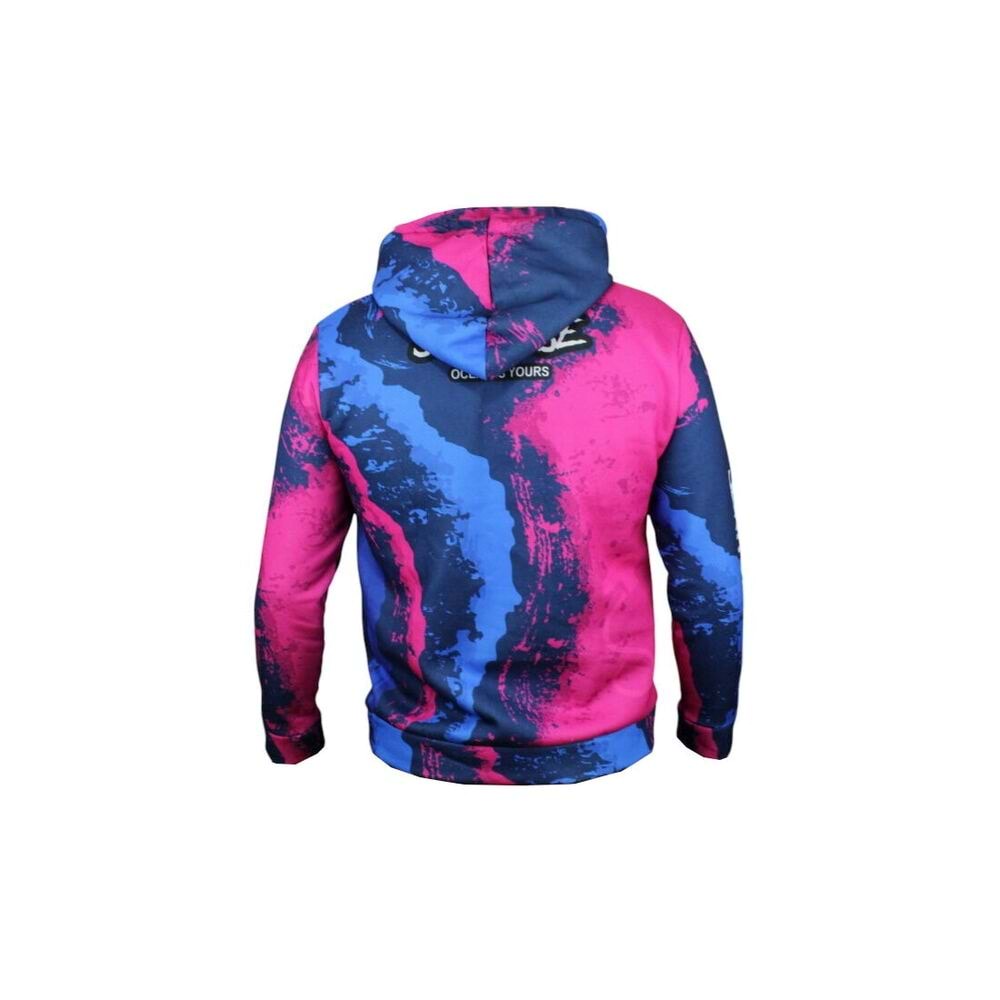 Sea Horse Angler Hoodie Blue Pink Label