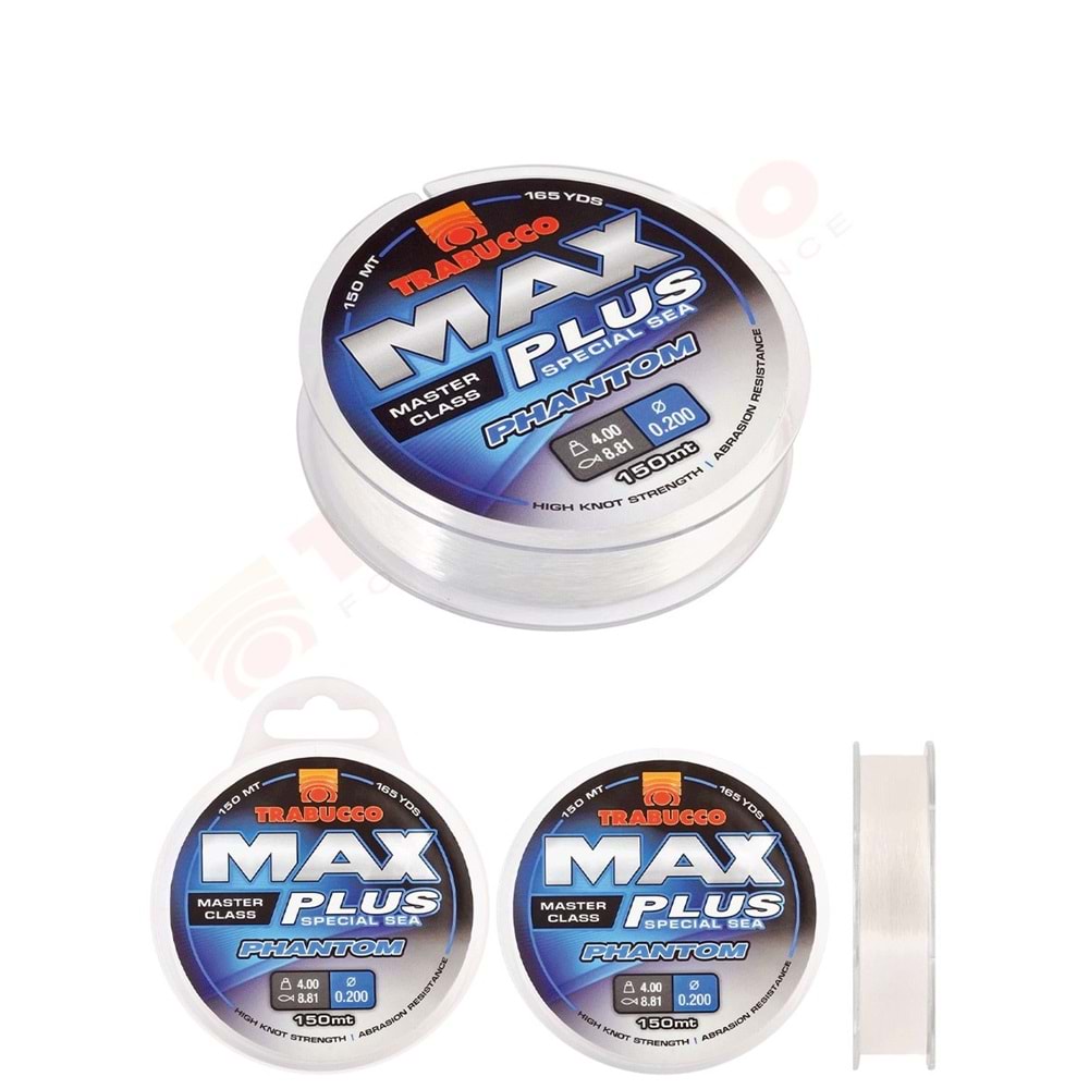 Trabucco Max Plus Phantom 150MT Monoflament Misina