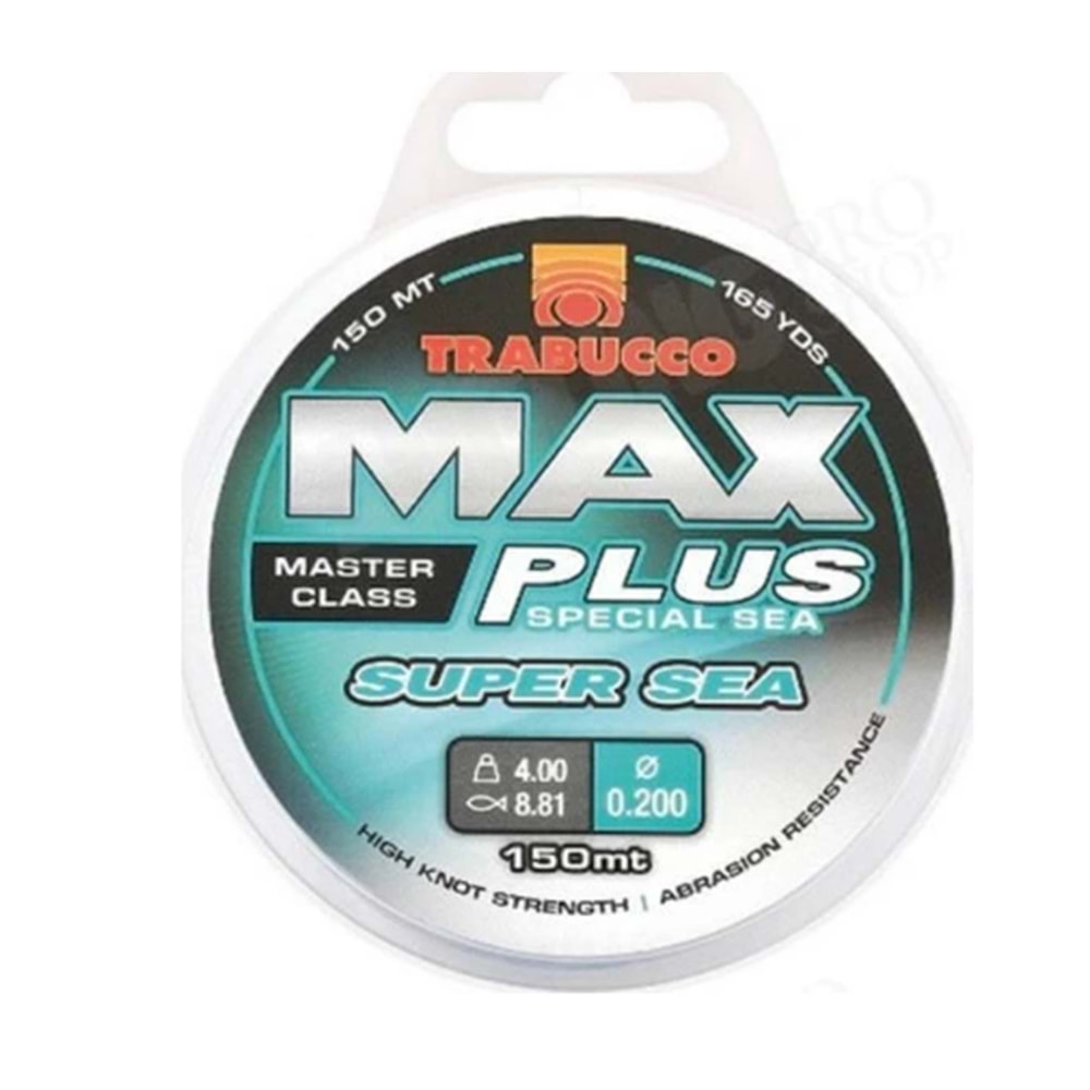 Trabucco Max Plus Super Sea 150m Monoflament Misina
