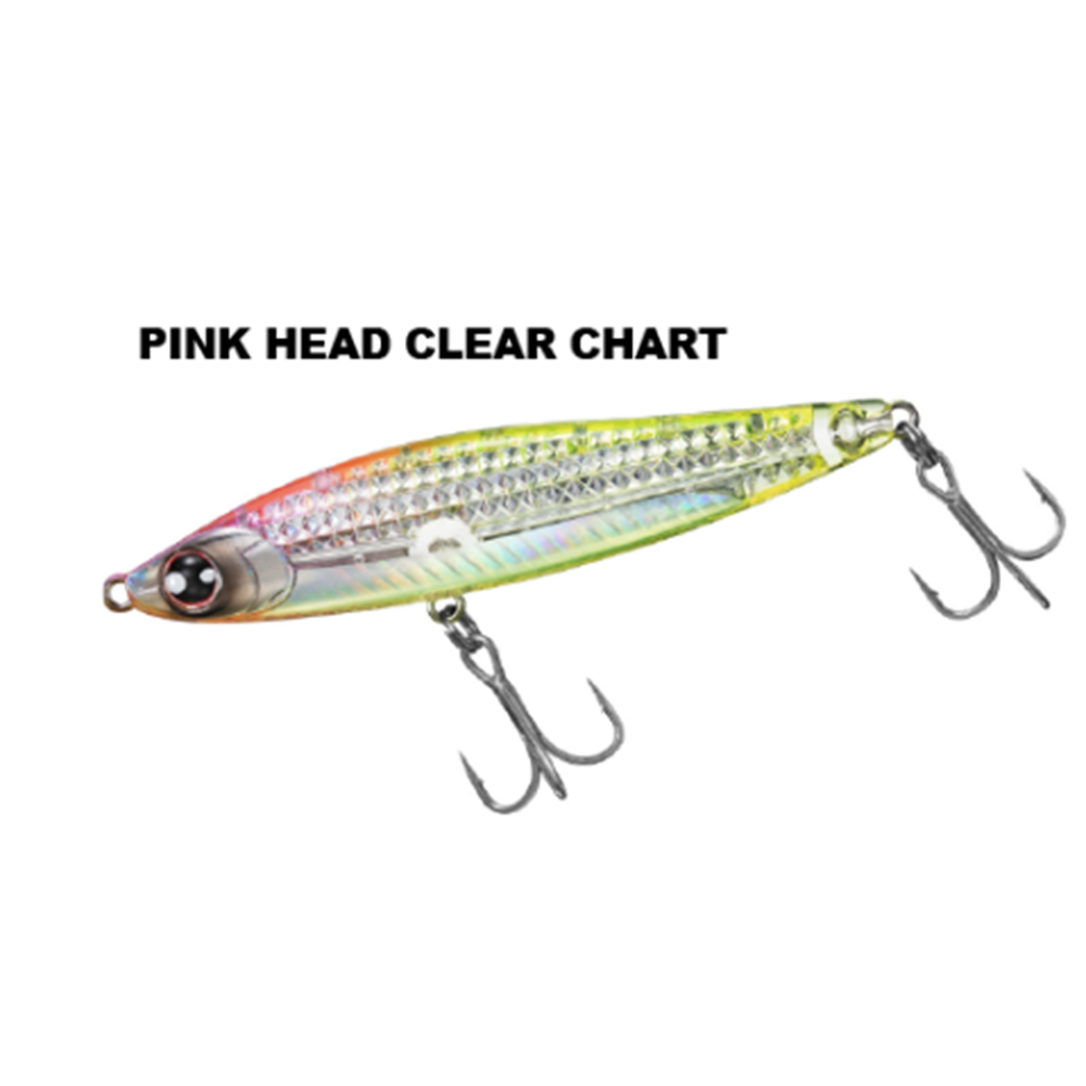 Daiwa Morethan Switch Hitter 85S Laser Impact Maket Yem - PINK HEAD CLEAR CHART