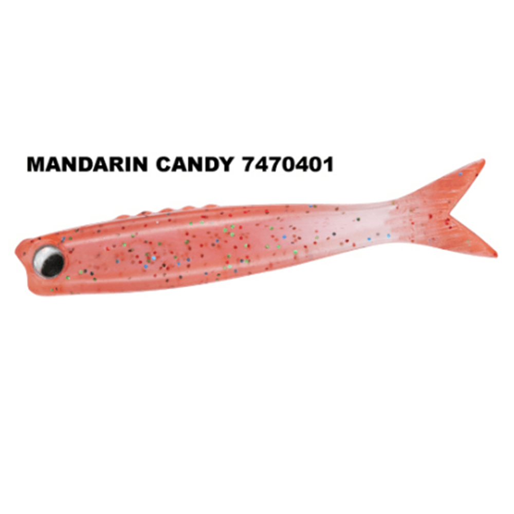 Daiwa Gekkabijin Chibi Roll 1.7 Silikon Yem 8 AD - MANDARIN CANDY