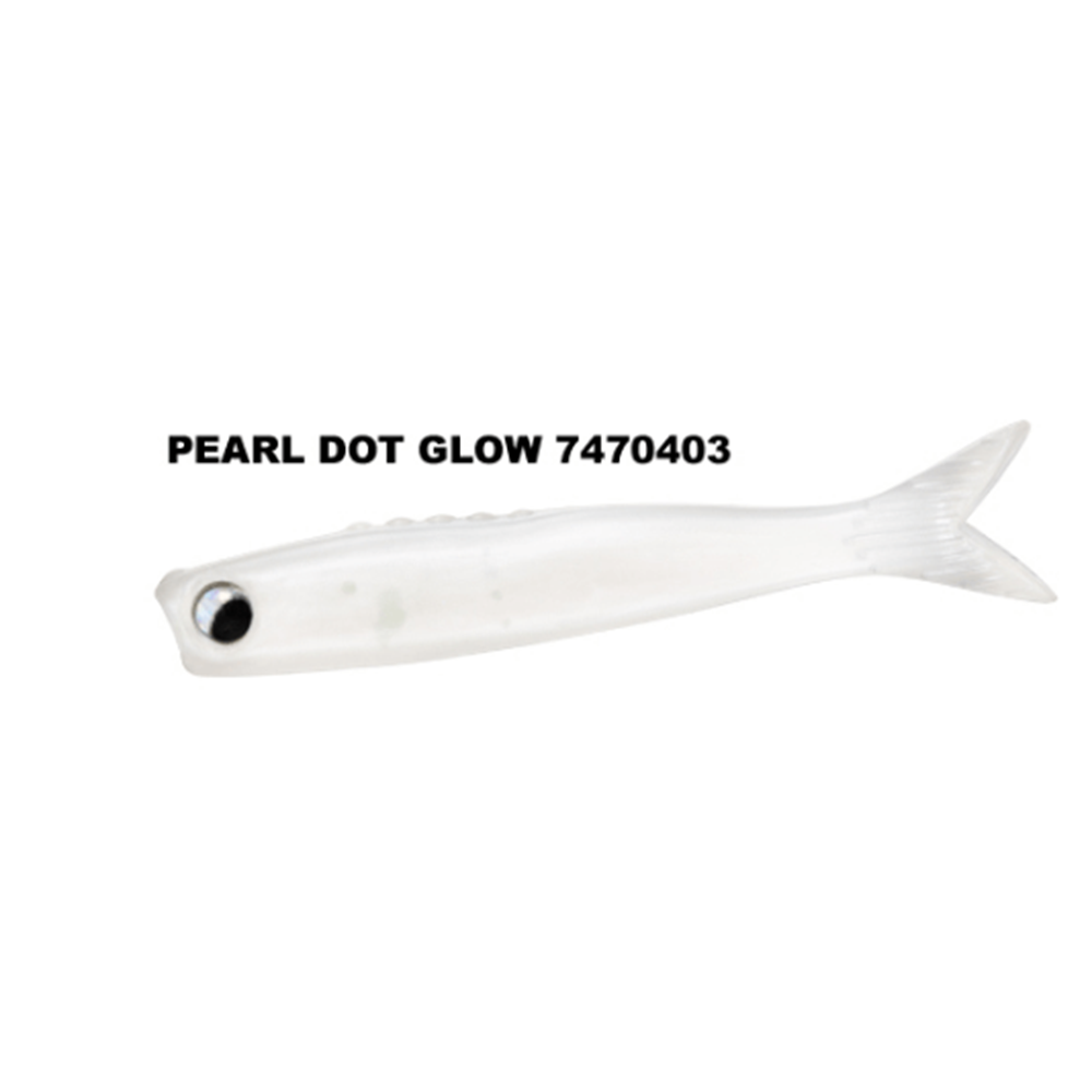 Daiwa Gekkabijin Chibi Roll 1.7 Silikon Yem 8 AD - PEARL DOT