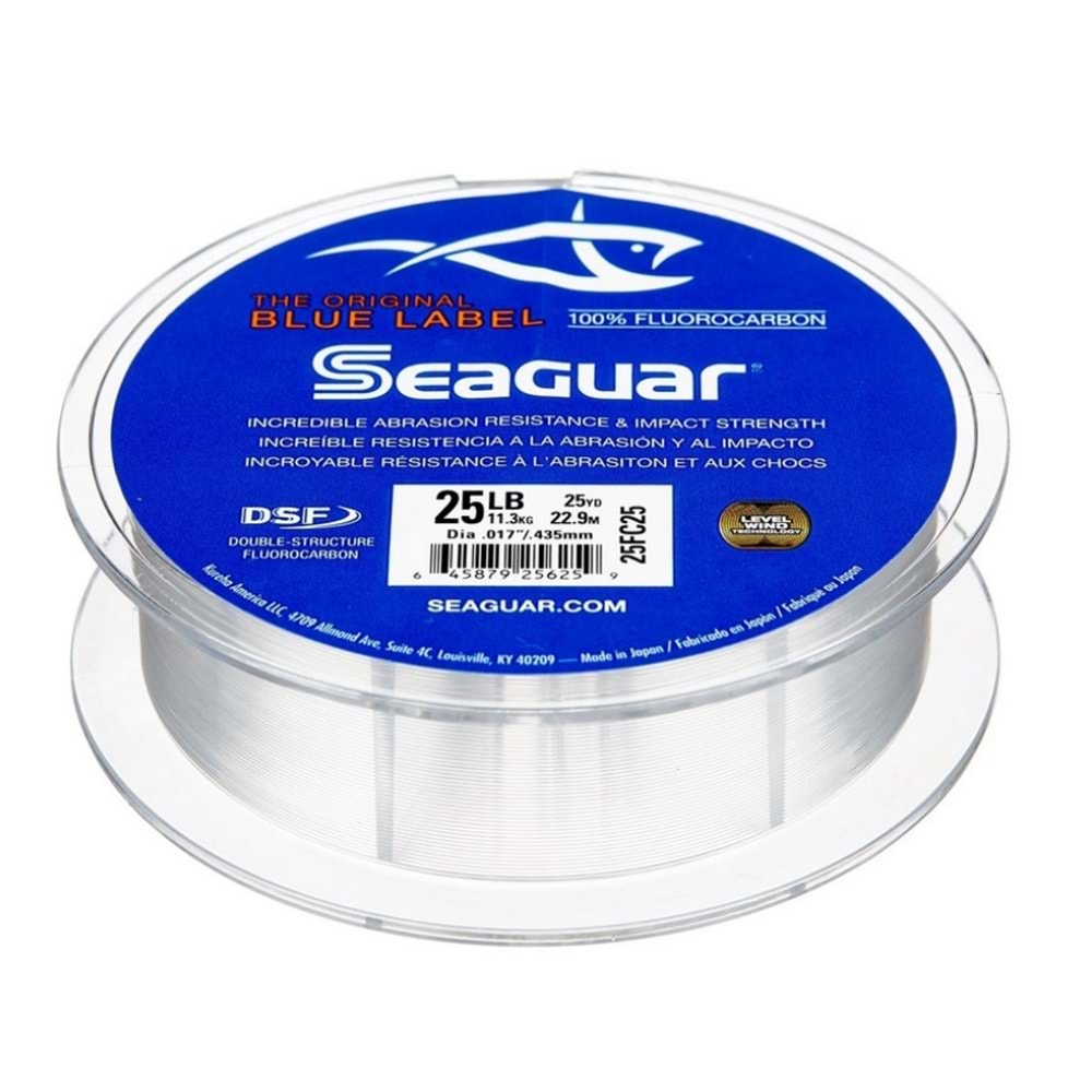 Seaguar Blue Label %100 Fluoro Carbon Misina 25mt