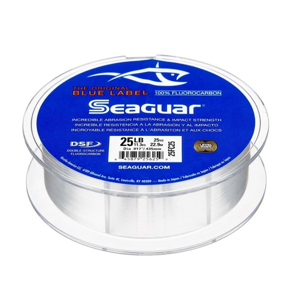 Seaguar Blue Label %100 Fluoro Carbon Misina 25mt