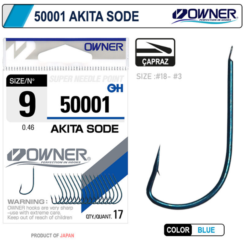 Owner 50001 Akita Sode Blue İğne - 6