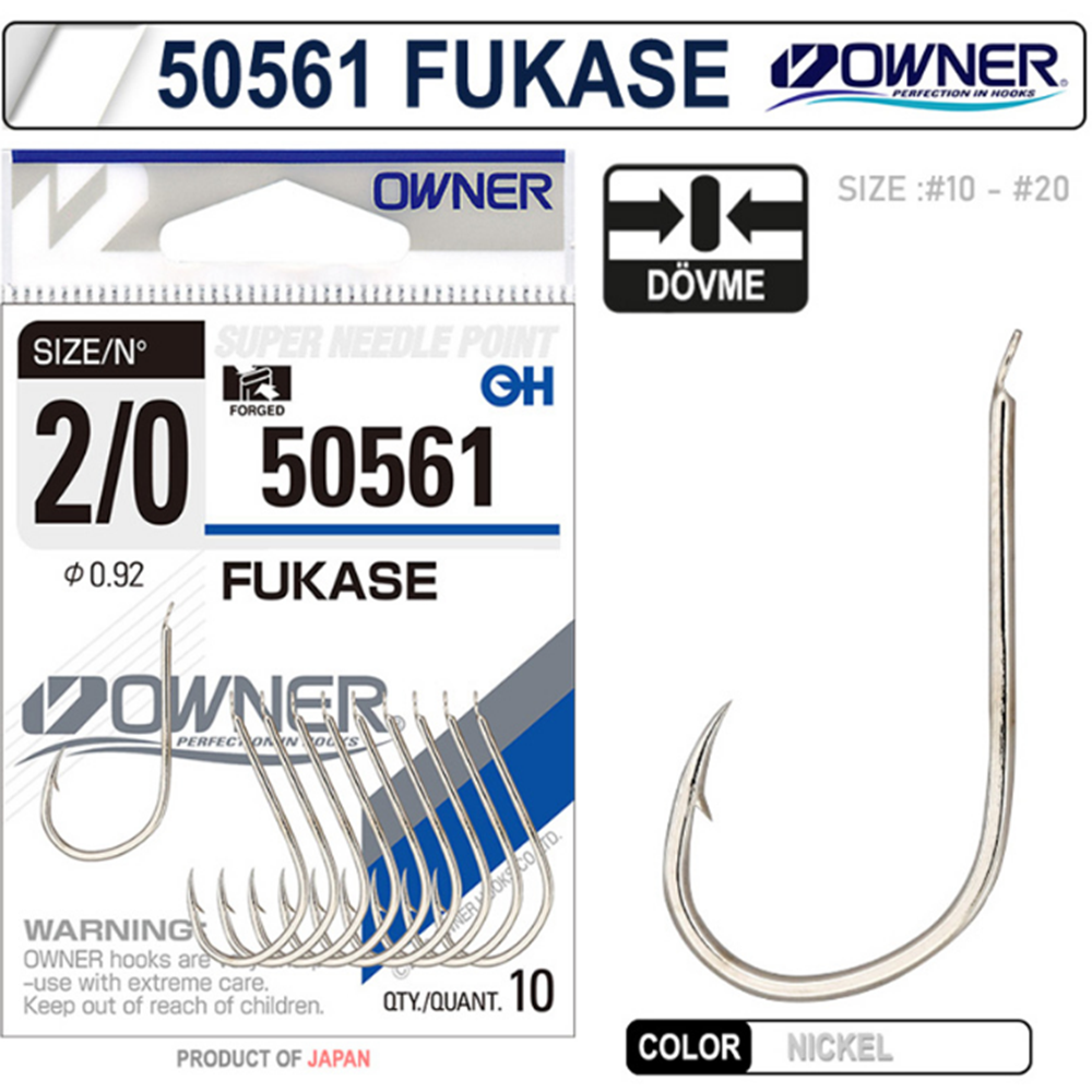 Owner 50561 Fukase White Olta İğnesi - 1