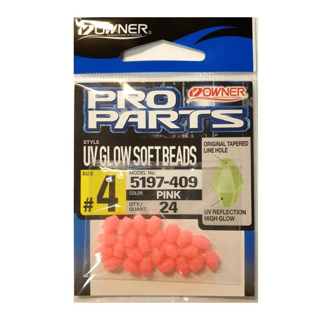 Owner 5197 Soft Beads - 4 PINK
