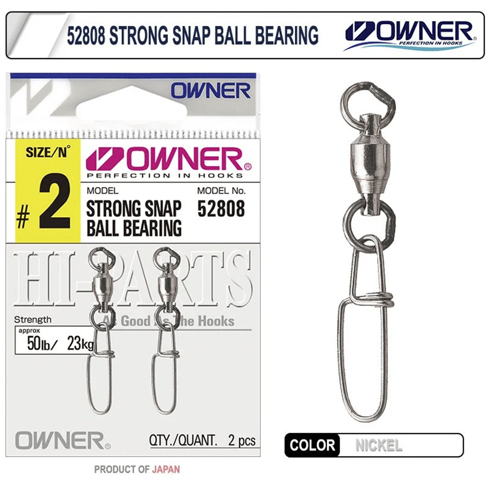 Owner 52808 Strong Snap Ball Bearing Rapala Klipsi - 3