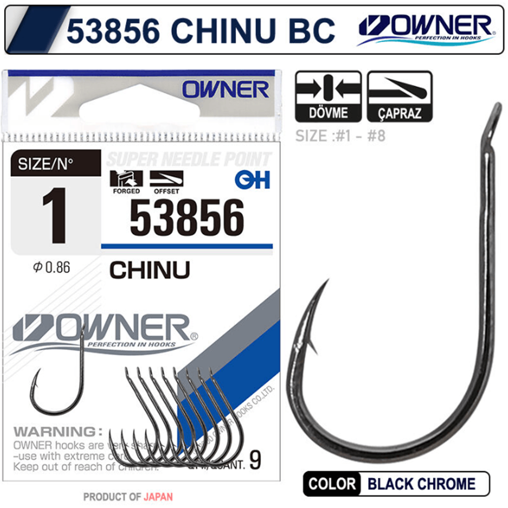 Owner 53856 Chinu BC Olta İğnesi - 5/0