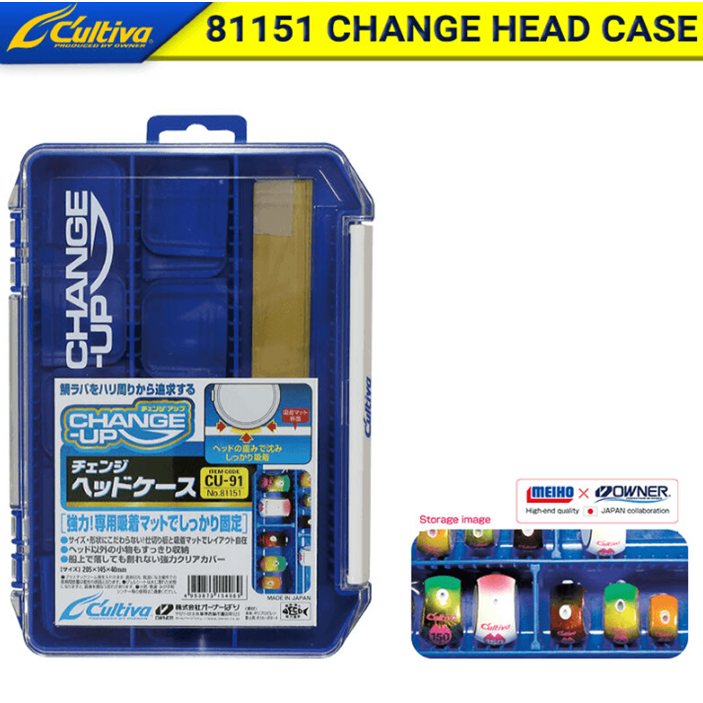 Cultiva 81151 Change Head Case Blue