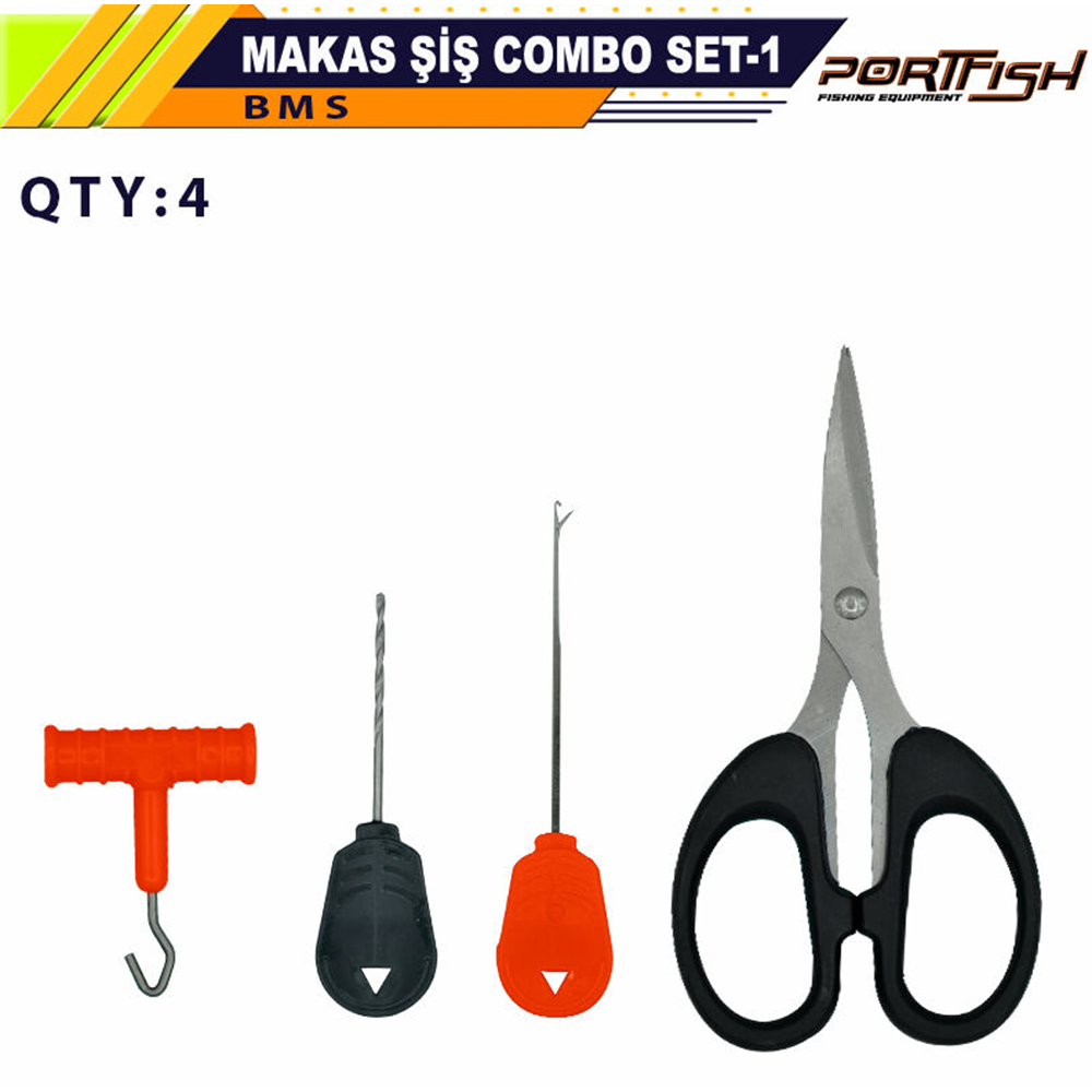 Portfish Makas Şiş Combo Set-1