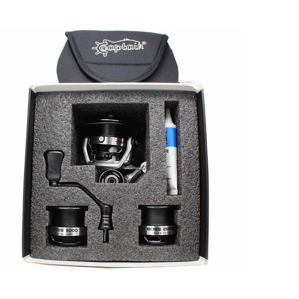 Captain Boss 3000 Pro Spin Makine 9+1 BB