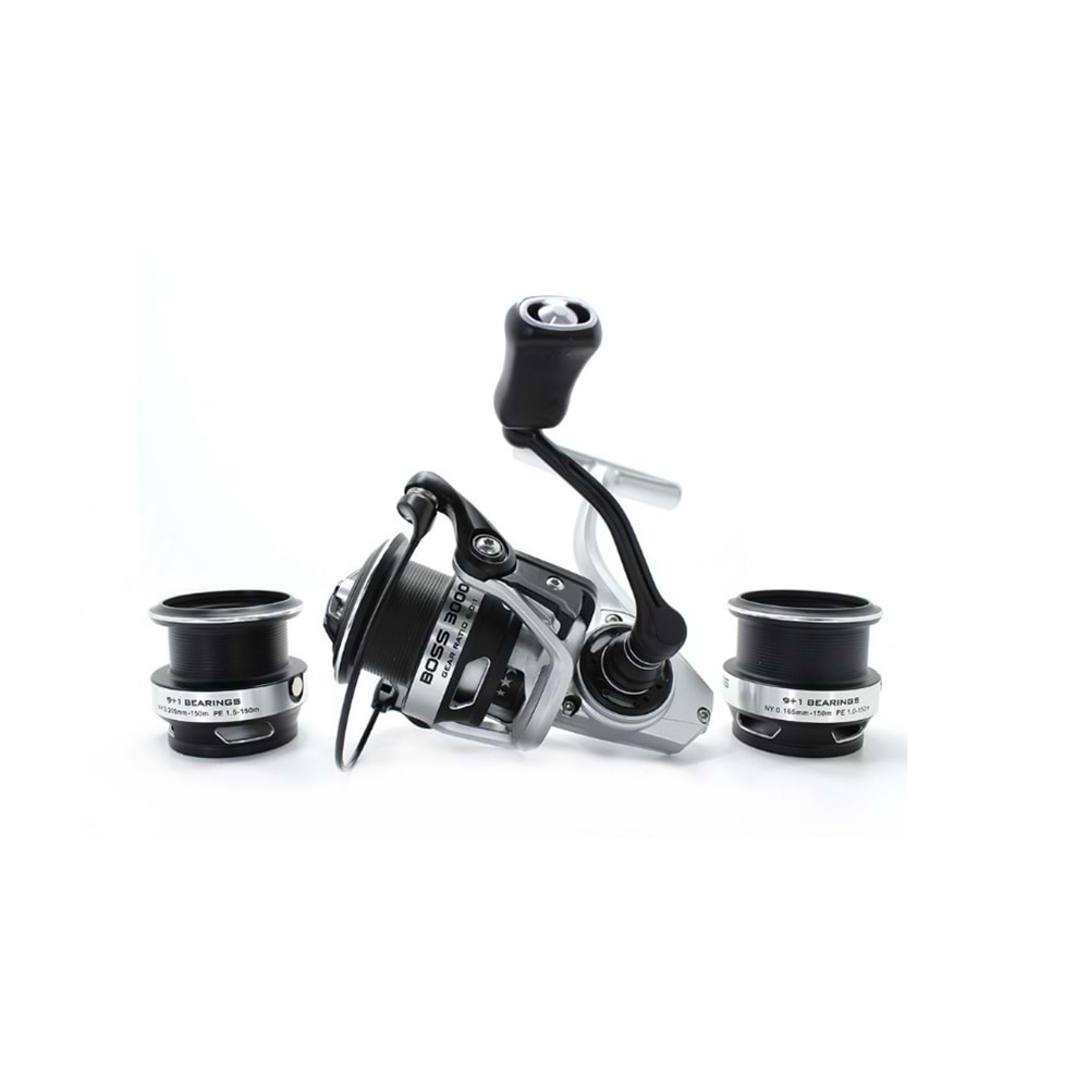 Captain Boss 3000 Pro Spin Makine 9+1 BB