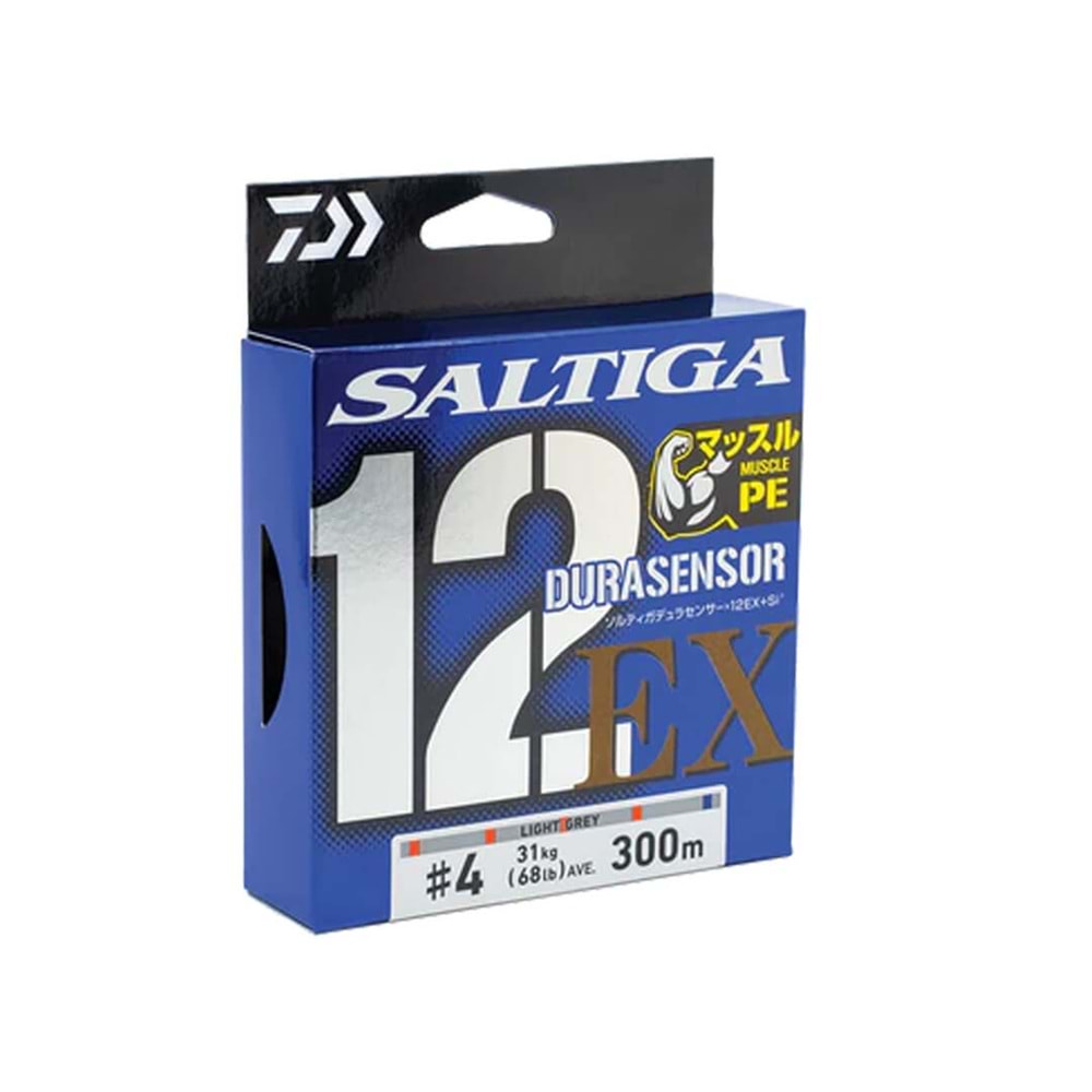 Daiwa Saltiga Dura 12 Brad 300m Mult İp Misina - 0.16MM