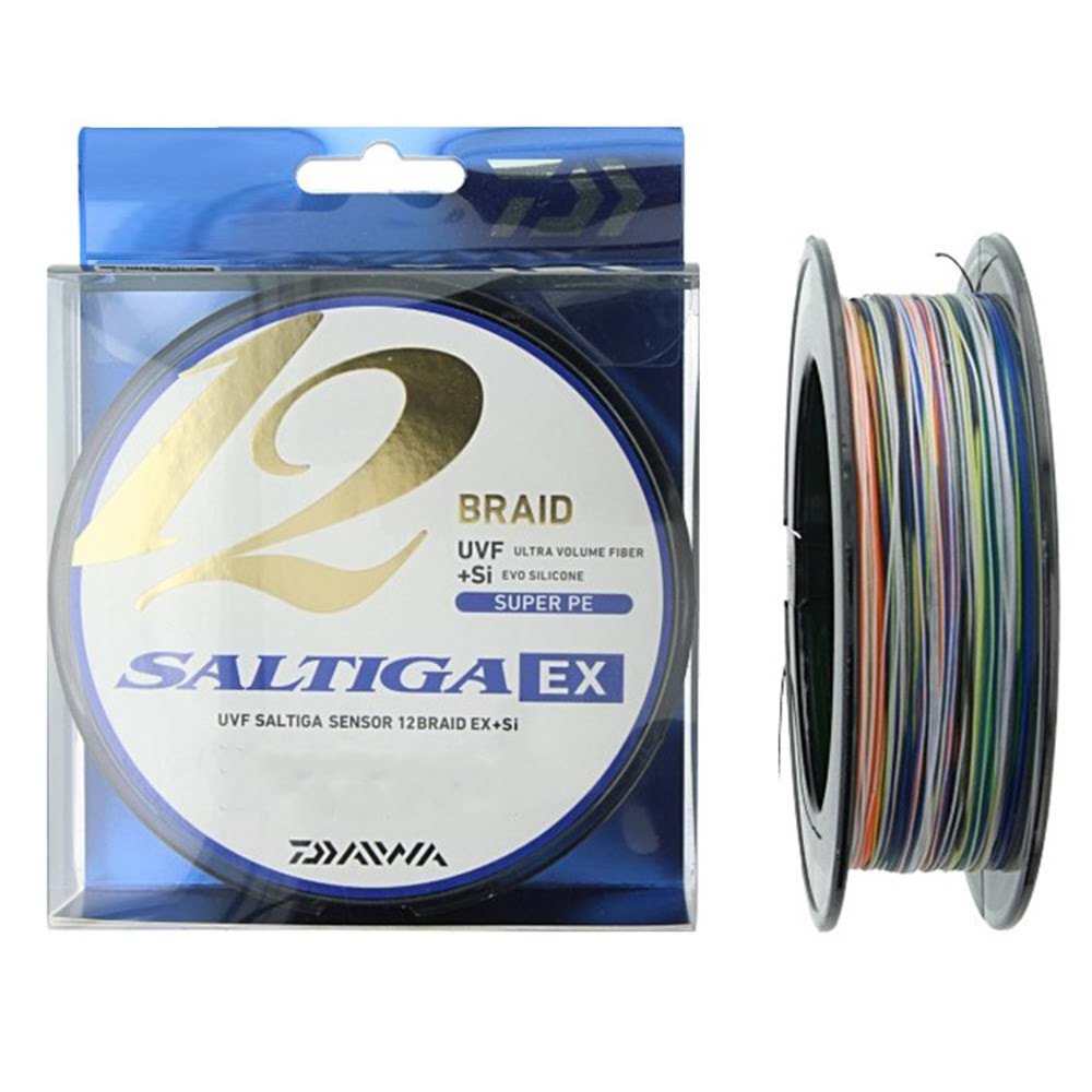 Daiwa Saltiga 12 Braid Multicolor İp Misina - 0.18MM