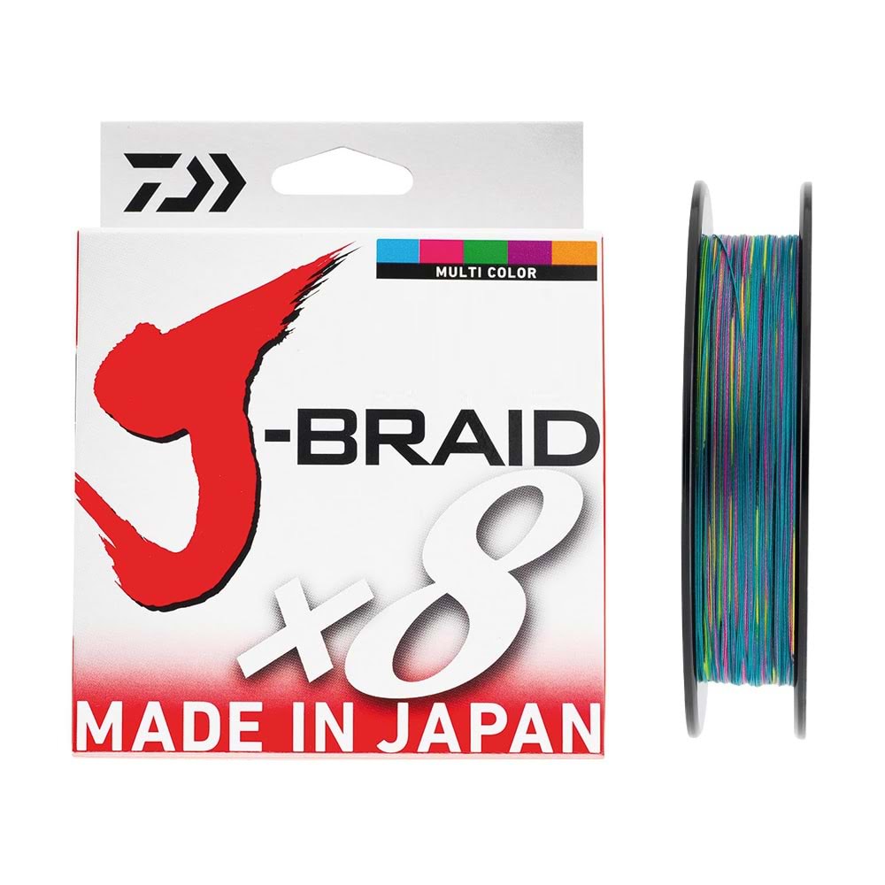 Daiwa JBraid 8B 300 M Multicolor İp Misina - 0.28MM