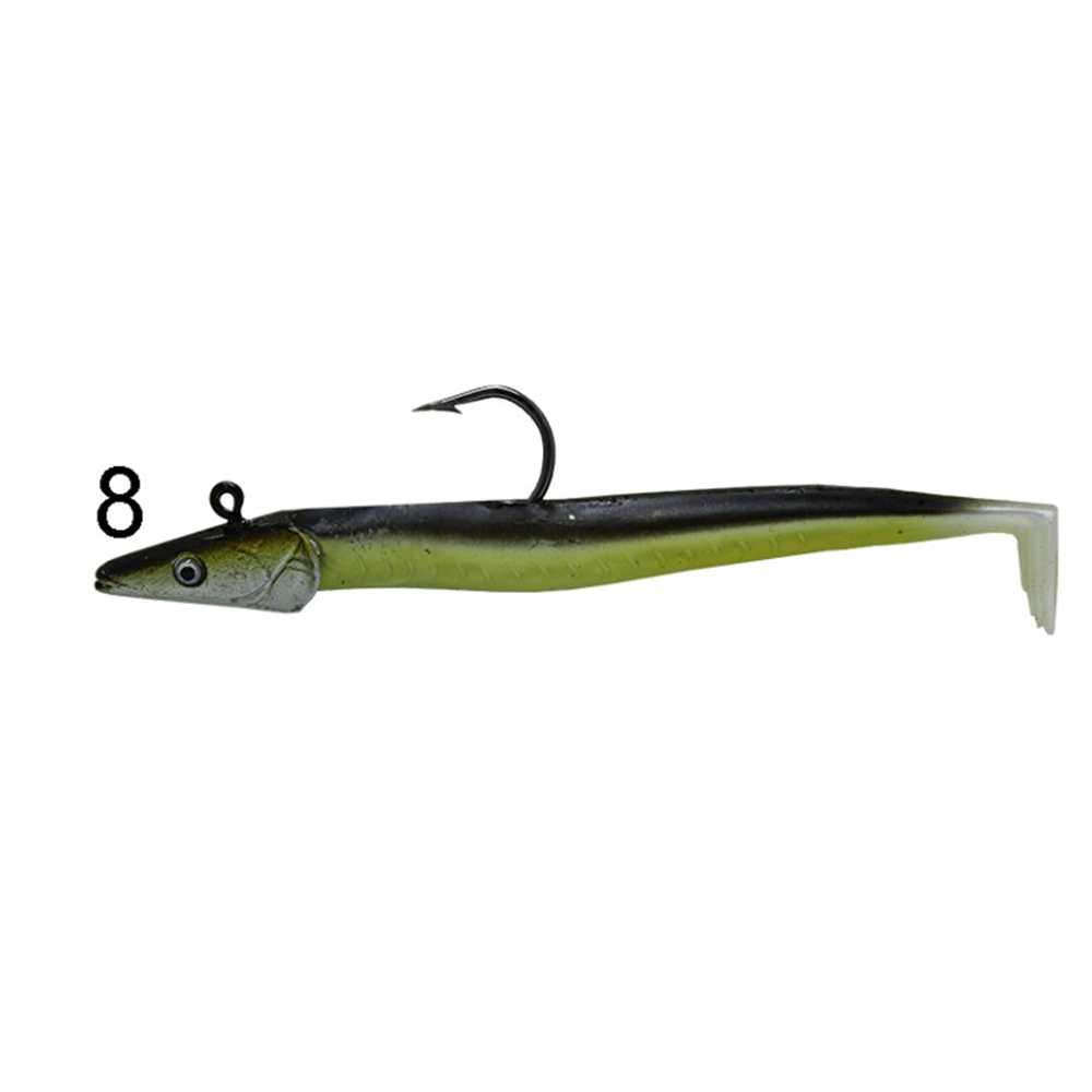 Captain 3071 Ultimate Sardine 12cm Levrek Silikonu 2'li Suni Yem - 8