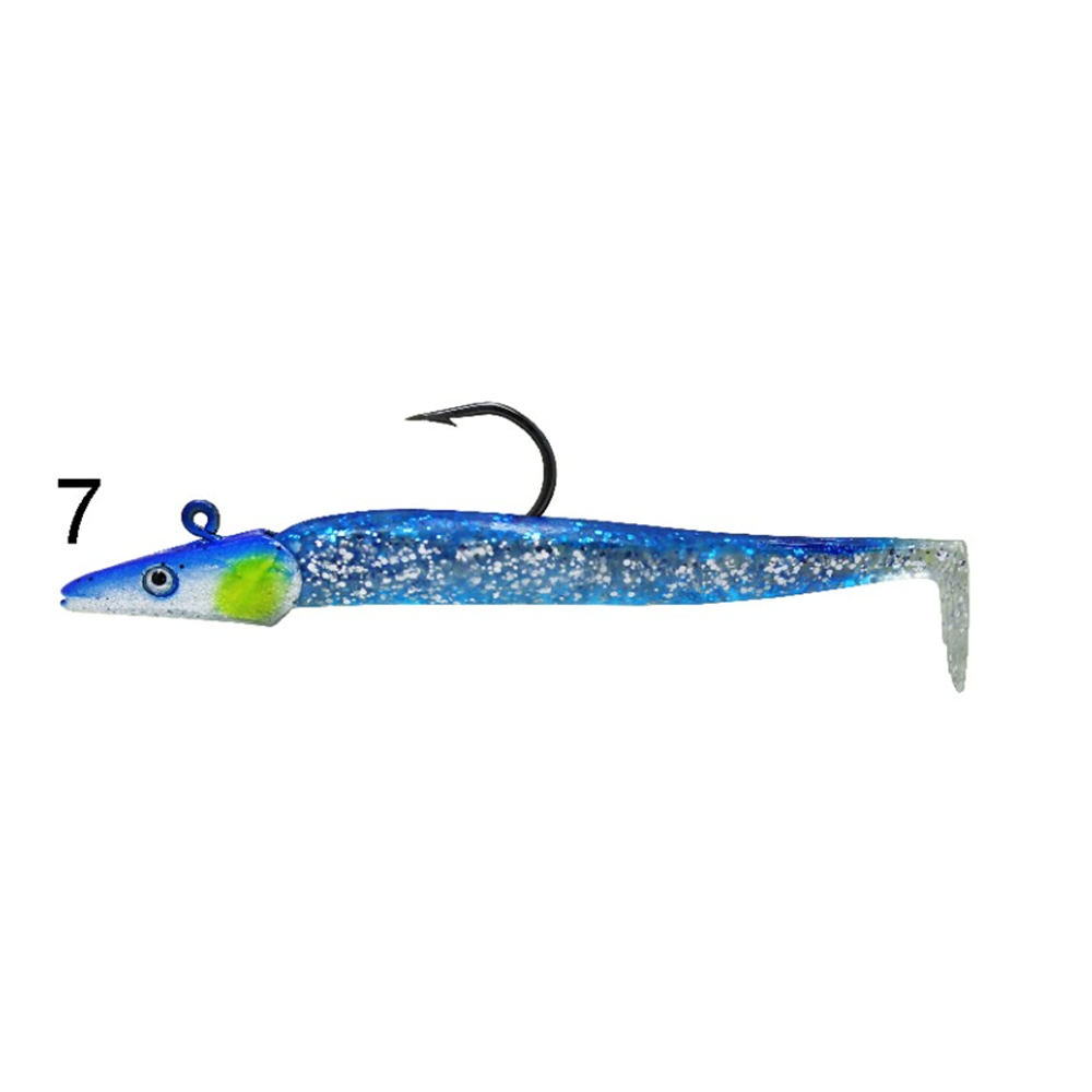 Captain 3071 Ultimate Sardine 12cm Levrek Silikonu 2'li Suni Yem - 7