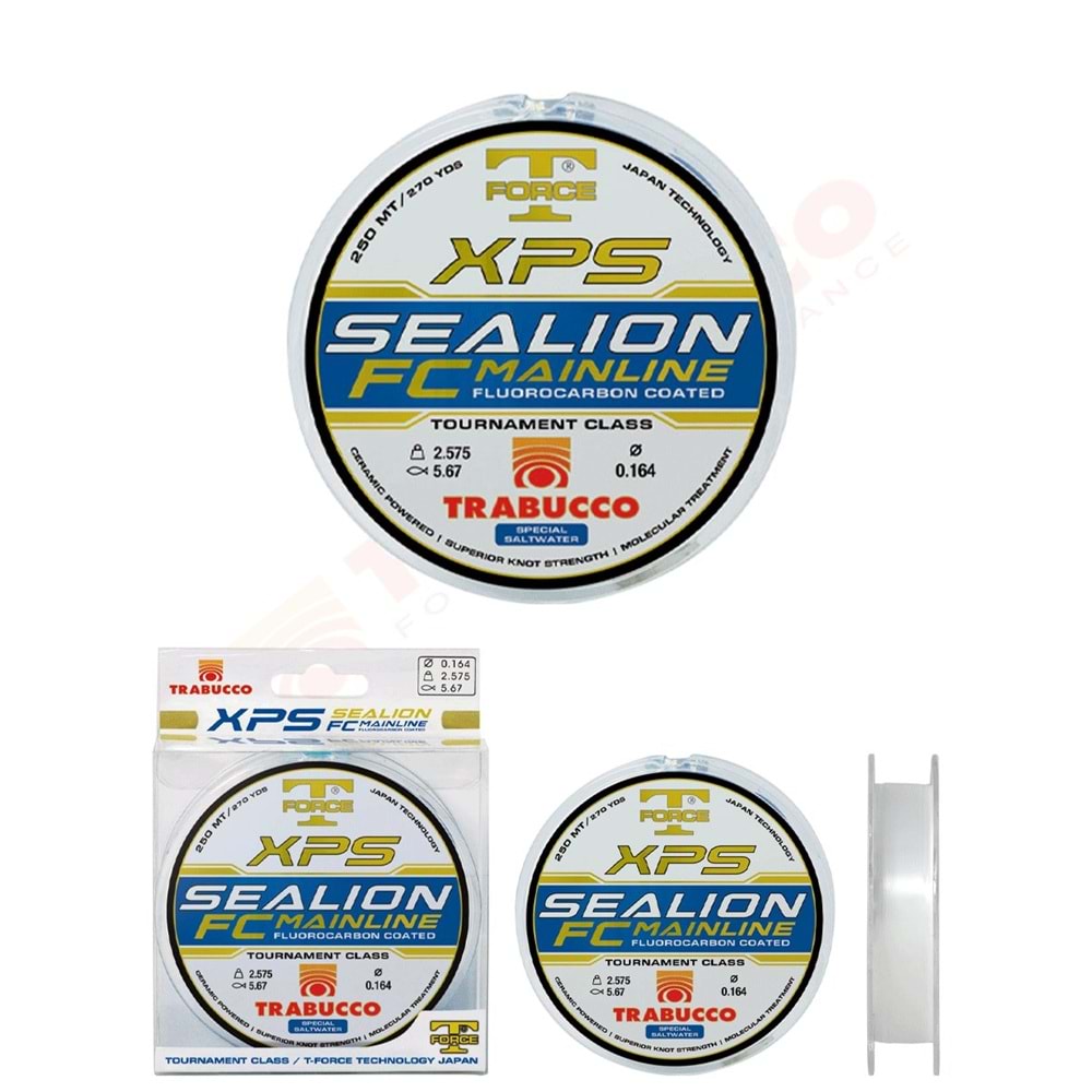 Trabucco T-Force Xps Sealion Serisi 250m Fluorocarbon Misina - 0.250MM