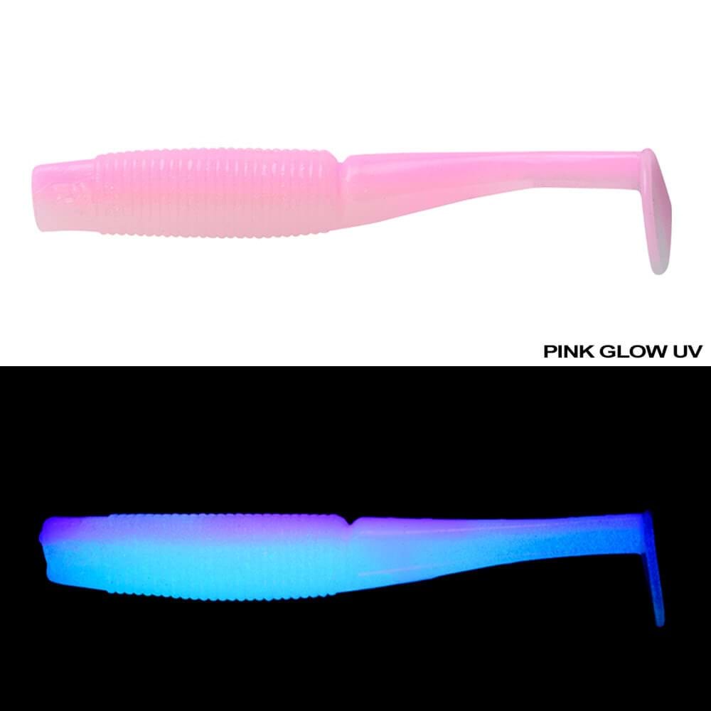 Daiwa Bait Junkie 6.35cm Minnow (8 Adet) Silikon Yem - PINK GLOW UV