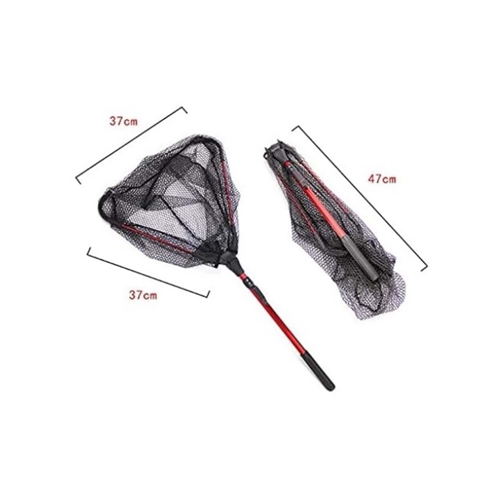 Captain 6781 Kepçe Tek Parça 81cm Katlanır Kepçe 37x37cm Tor