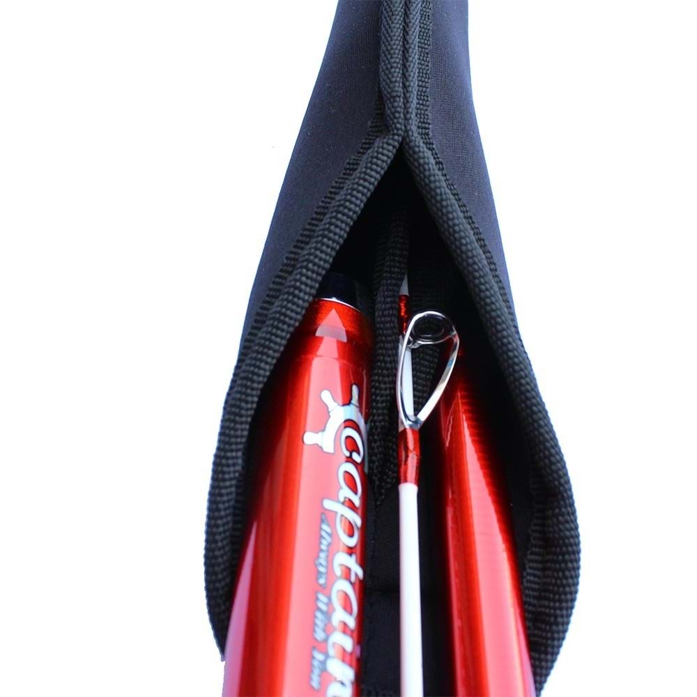 Captain 3P Surf Kamış Koruma Kılıf Askılı Lastikli 3mm Neopren Kumaş