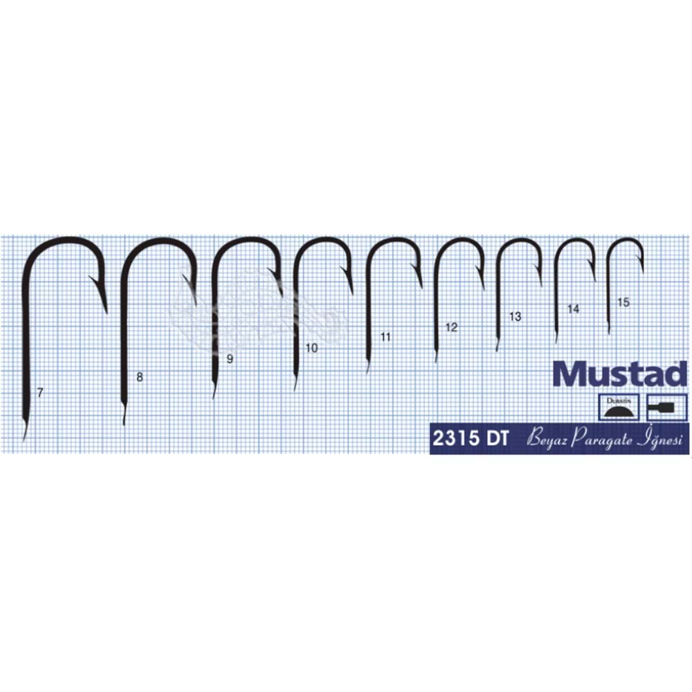 Mustad Olta İğnesi 2315DT 100lü
