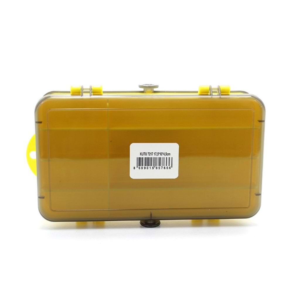 Captain 7217 Çift Taraflı Organze Kutu 13 Gözlü 17.5x10x4.5cm