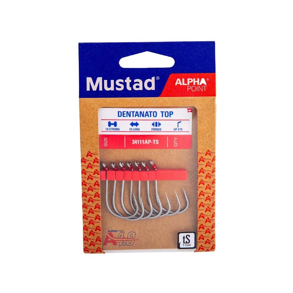 Mustad Alpha Point Dentanato Top 34111AP Olta İğnesi - 3/0-6LI