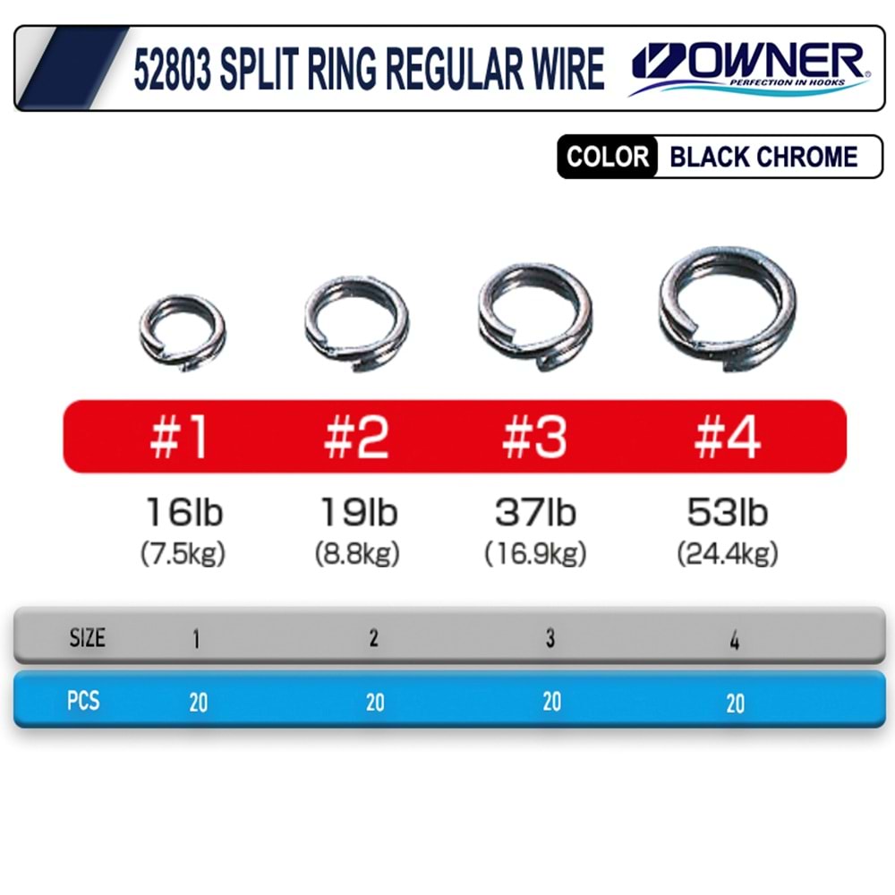 Owner 52803 Sprit Ring Regular Wire Halka -1