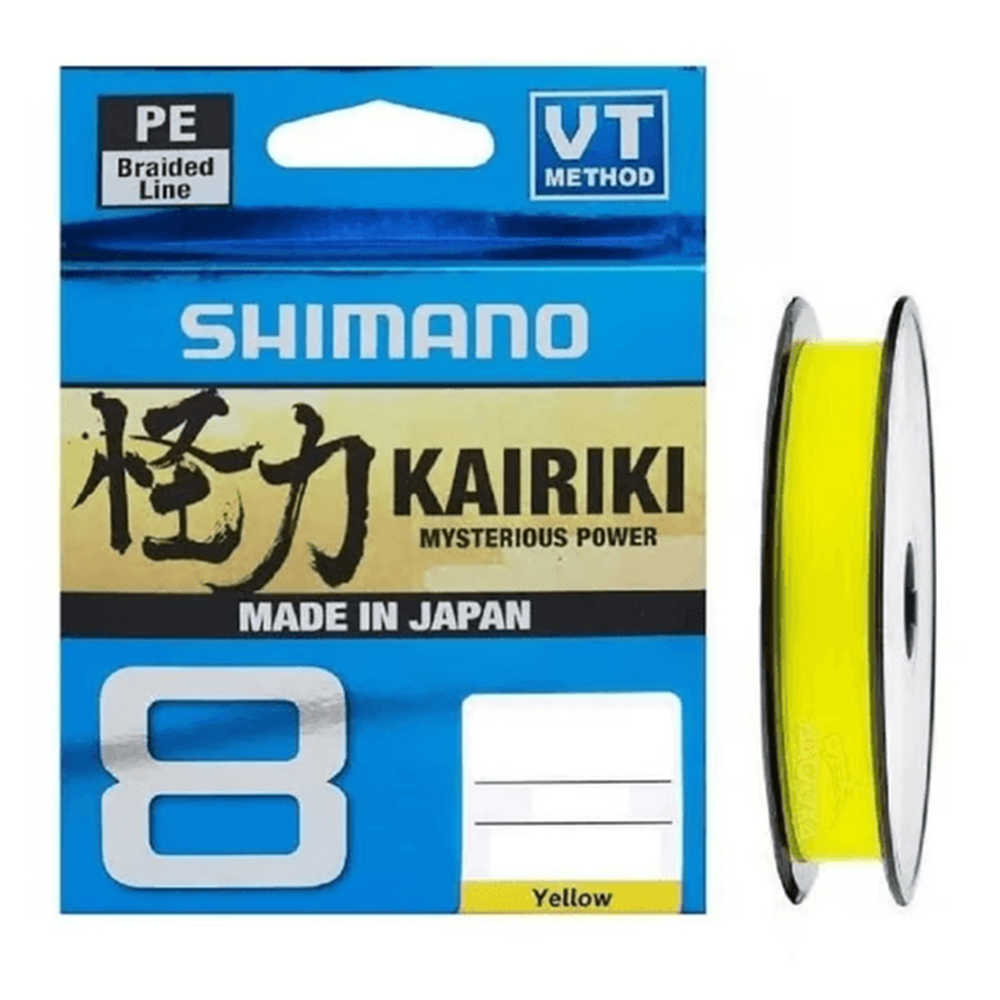Shimano Kairiki 8 Örgü 150m Yellow İp Misina