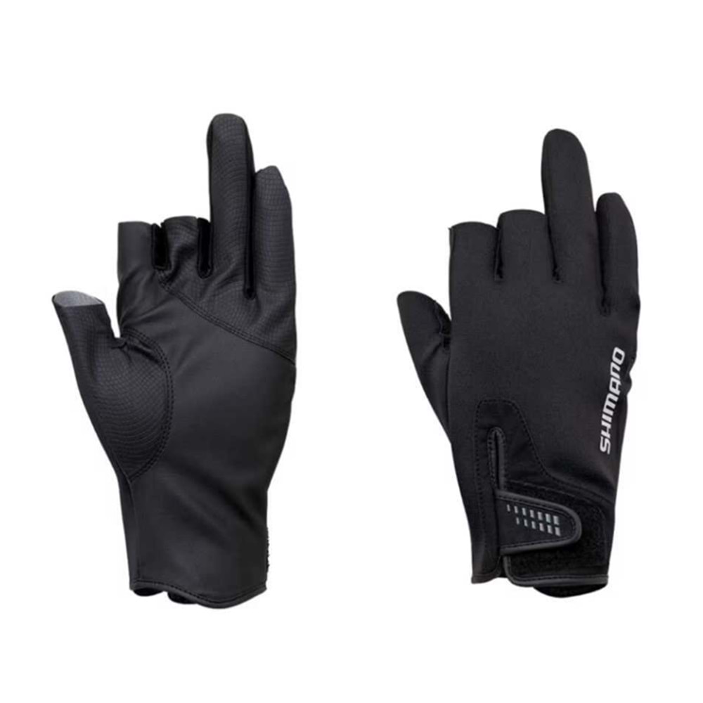 Shimano Apparel Pearl Fit Gloves 3 Black Eldiven