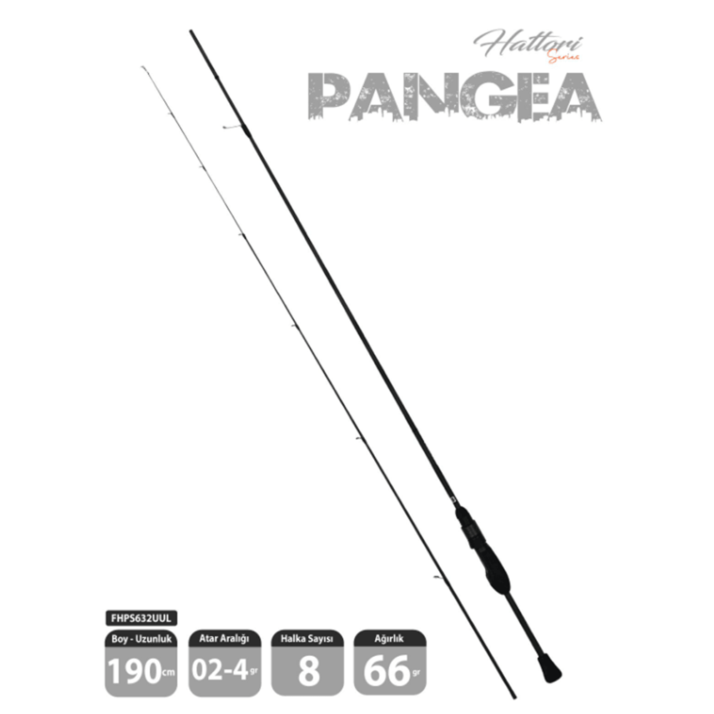 Fujin Hattori Pangea 190cm 02-4gr LRF Kamışı 632UUL
