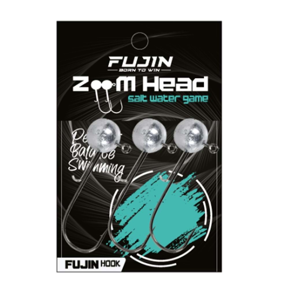 Fujin Zoom Head 1/0 Jig Head