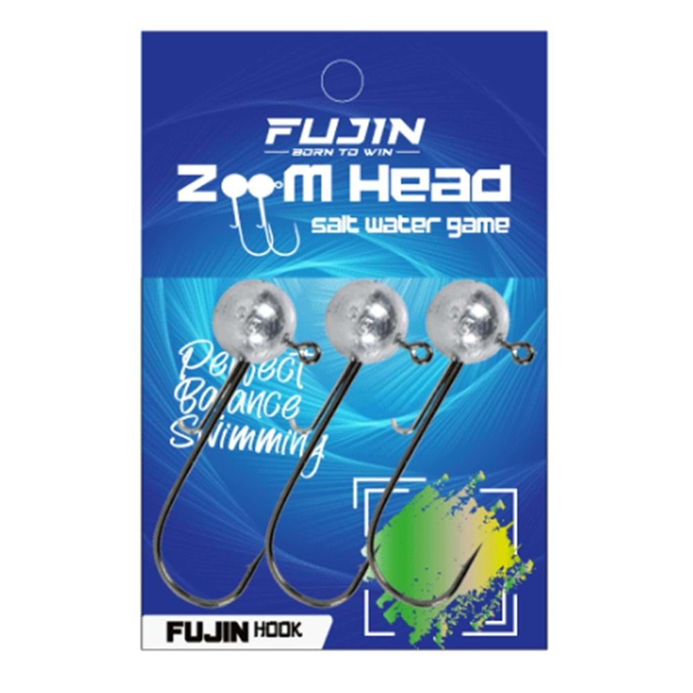 Fujin Zoom Head 3/0 Jig Head