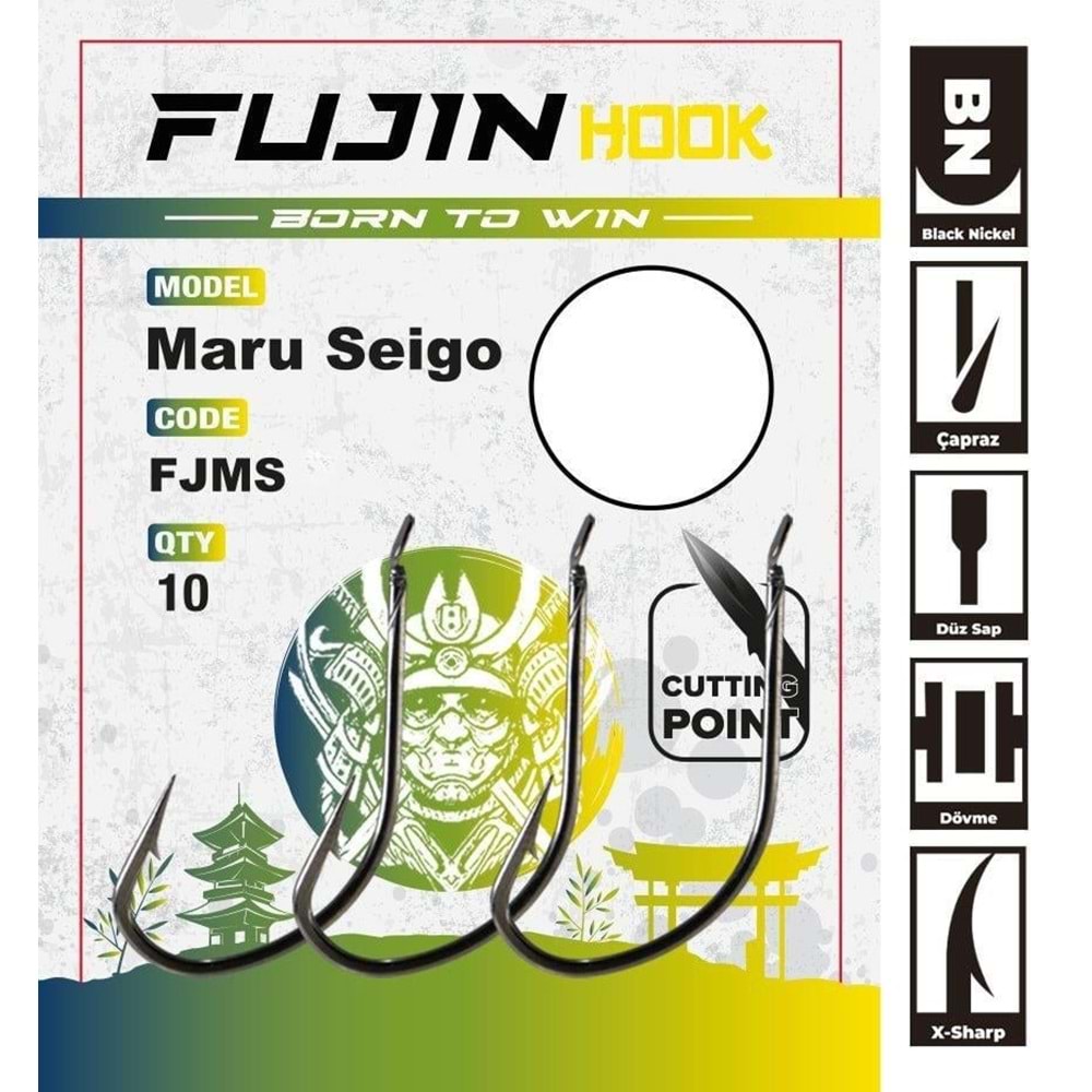 Fujin Maru Seigo Deliksiz Çapraz Olta Kancası - 12