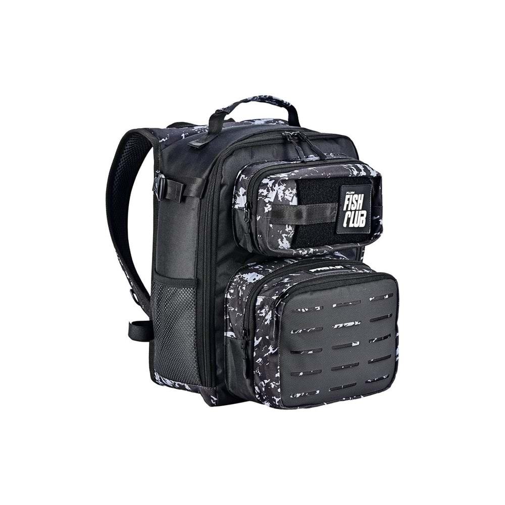 Fujin ProAji Back Pack Black Camo Balıkçı Sırt Çantası