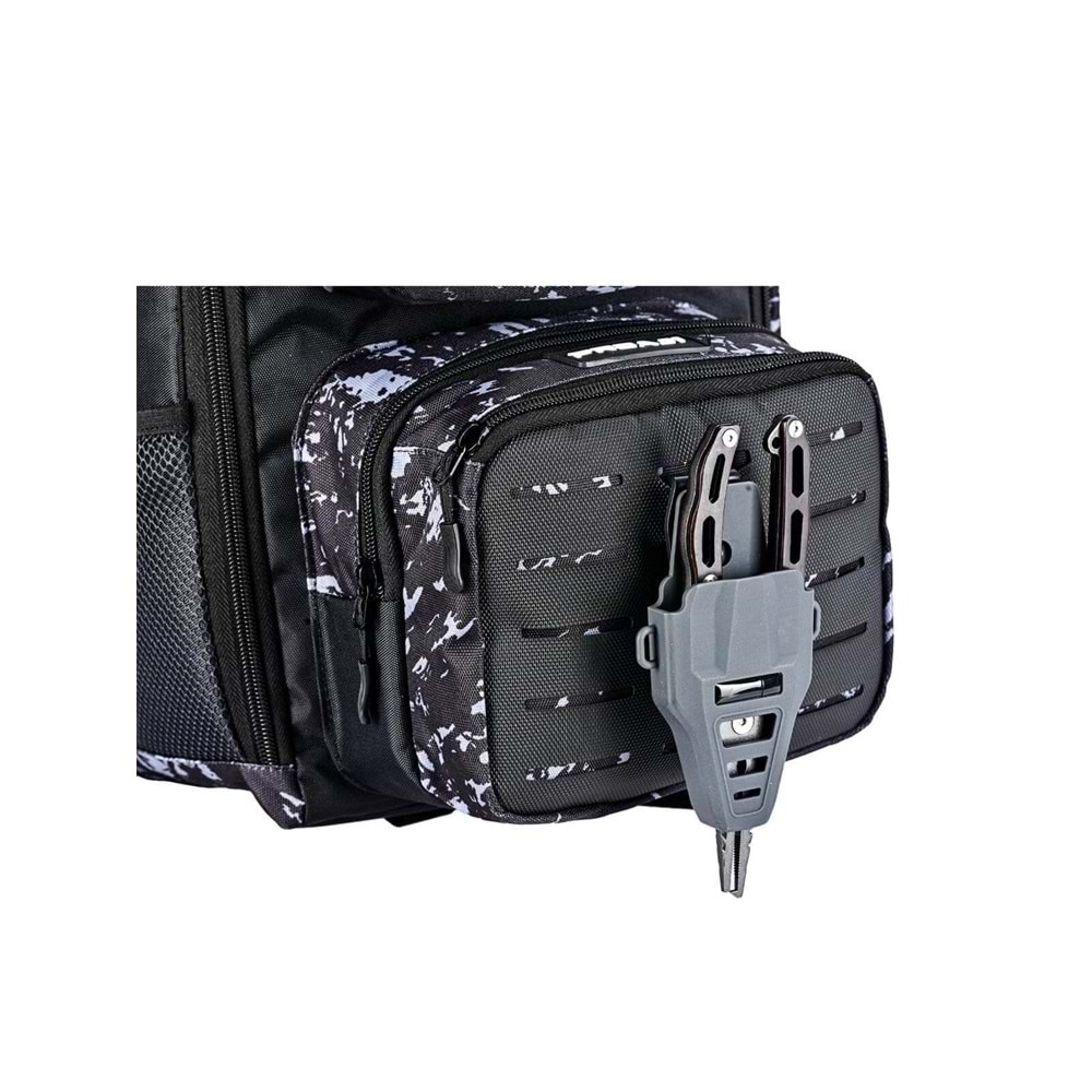 Fujin ProAji Back Pack Black Camo Balıkçı Sırt Çantası