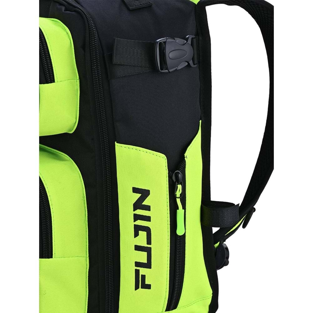 Fujin ProAji Back Pack Black Lime Balıkçı Sırt Çantası