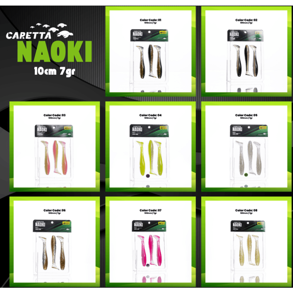 Caretta Naoki 10 Cm 7 Gr Silikon Yem