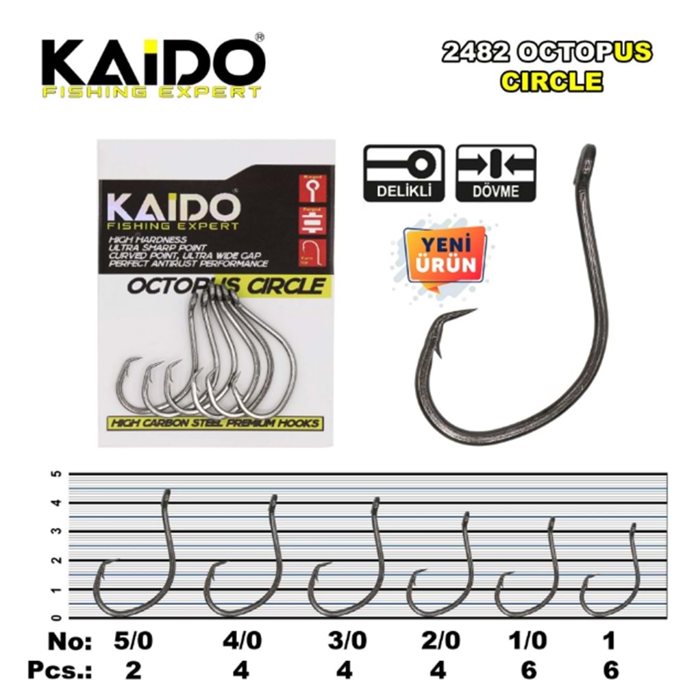 Kaido Circle 2482 BN Olta İğnesi