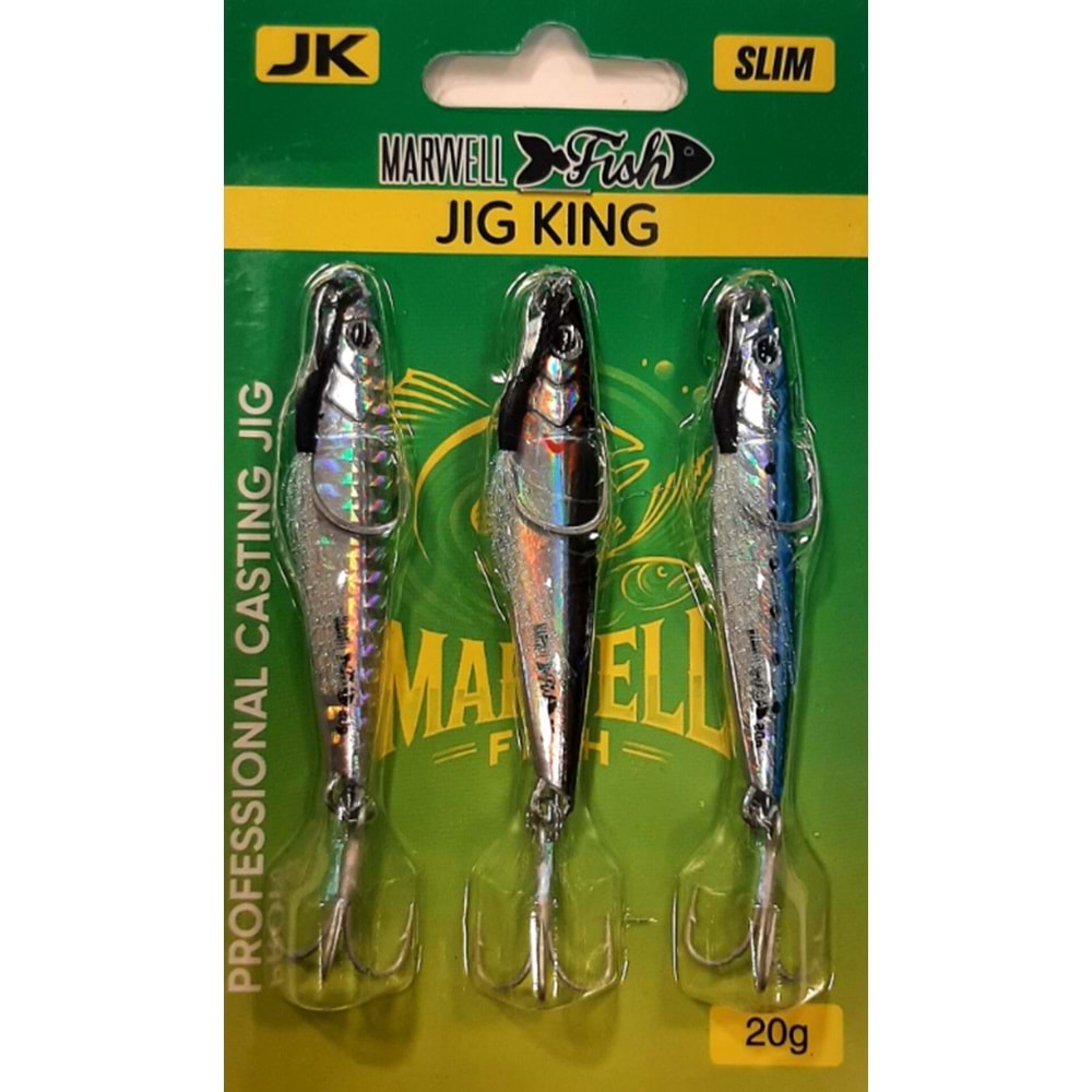 Marwell Fısh Slim 3 Lü Jıg 30 Gr Set